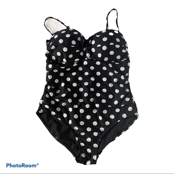 Other - Women’s Large Polka Dot One Piece Swimsuit